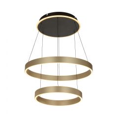 Aviano Marling 6072304 lampa wisząca 3x W złota-matowa