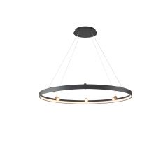 Aviano Pignano 62060710 lampa wisząca x54 W czarna-złota