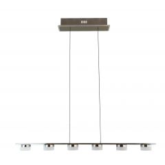 Aviano Cassis 7066703 lampa wisząca 6x W szampan-nikiel