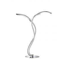 Aviano Hampton 83260201 lampa stołowa 2x10.4 W chrom