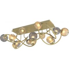 Wofi Metz 90151204 lampa podsufitowa powyżej 6x3.5 W złota