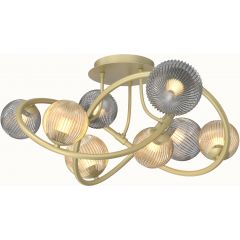 Wofi Metz 9015804 lampa podsufitowa powyżej 6x3.5 W złota