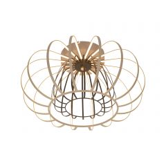 Aviano Salo 9033113 lampa podsufitowa 1x W czarna-piaskowa