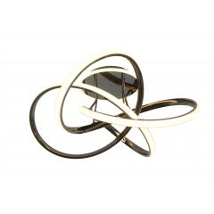 Aviano Bandol 9064105 lampa podsufitowa 1x56 W czarna-chrom