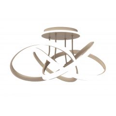 Aviano Bandol 9064113 lampa wisząca 2x W piaskowa