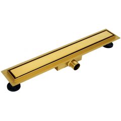 Balneo Duplex Next BR100N odpływ liniowy 100 cm złoty