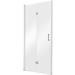 Besco Exo-H EH80190C drzwi prysznicowe 80 cm składane do ścianki bocznej