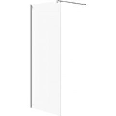 Cersanit Mille S161005 ścianka prysznicowa walk-in 80 cm chrom połysk/szkło przezroczyste