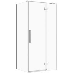 Cersanit Crea S601206 kabina prysznicowa 100x80 cm prostokątna chrom połysk/szkło przezroczyste