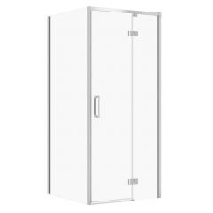 Cersanit Larga S601216 kabina prysznicowa 90x90 cm kwadratowa chrom połysk/szkło przezroczyste