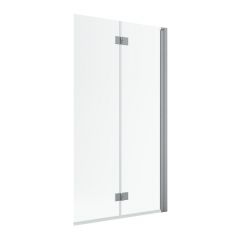 Radaway Nes Brushed Nickiel PND I 100101009101R parawan nawannowy 100 cm 2-częściowy szczotkowany/szkło przezroczyste