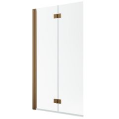 Radaway Nes Brushed Copper PND I 100101009301R parawan nawannowy 100 cm 2-częściowy miedź szczotkowany/szkło przezroczyste