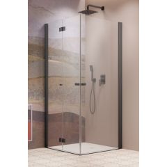 Radaway Nes 6 Brushed GunMetal KDD I 100150909201R drzwi prysznicowe 90 cm uchylne gunmetal szczotkowany/szkło przezroczyste