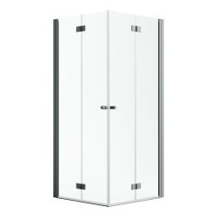 Radaway Nes Brushed Gold KDD B 100240809201L drzwi prysznicowe 80 cm składane szczotkowany/szkło przezroczyste
