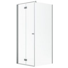 Radaway Nes Brushed Nickiel KDJ B 100251009101L drzwi prysznicowe 100 cm uchylne szczotkowany/szkło przezroczyste