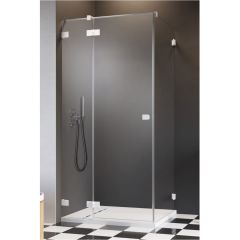 Radaway Essenza Pro White KDJ 100970800401L drzwi prysznicowe 80 cm uchylne do ścianki bocznej