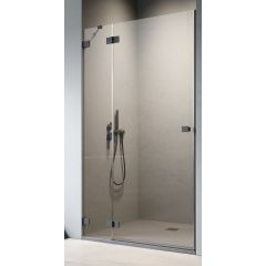 Radaway Essenza Pro Black DWJ 100991005401L drzwi prysznicowe 100 cm uchylne do wnęki