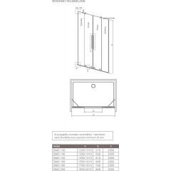 Zestaw Radaway 101084889901, 101114420101