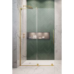 Radaway Furo SL Gold Walk-In 103065380901L drzwi prysznicowe 53.8 cm rozsuwane