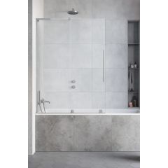Radaway Furo SL Brushed Nickel PND II 103095389101L drzwi parawanu 53.8 cm 2-częściowy szczotkowany/szkło przezroczyste