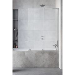 Radaway Furo SL Brushed Nickel PND II 103095889101R drzwi parawanu 58.8 cm 2-częściowy szczotkowany/szkło przezroczyste