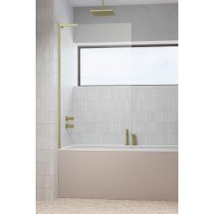 Radaway Modo SL Brushed Gold PNJ II 103160709901L parawan nawannowy 70 cm 1-częściowy złoty szczotkowany/szkło przezroczyste