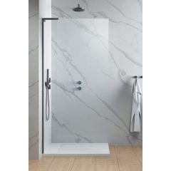 Radaway Modo SL Brushed Gunmetal II 103190949201L ścianka prysznicowa walk-in 90 cm gunmetal szczotkowany/szkło przezroczyste