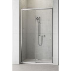 Radaway Idea Black DWJ 103506530101 ścianka prysznicowa 65.3 cm chrom połysk/szkło przezroczyste