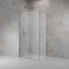 Radaway Almatea SE KDJ 1321430101L  kabina prysznicowa 100x90 cm prostokątna chrom połysk/szkło przezroczyste