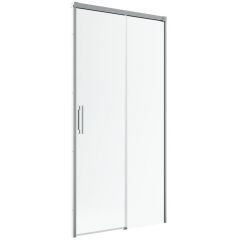 Radaway Idea Brushed Nickel DWJ 3870149101R drzwi prysznicowe 100 cm rozsuwane nikiel szczotkowany/szkło przezroczyste