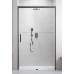 Radaway Idea Brushed GunMetal DWJ 3870209201R drzwi prysznicowe 160 cm rozsuwane szczotkowany/szkło przezroczyste