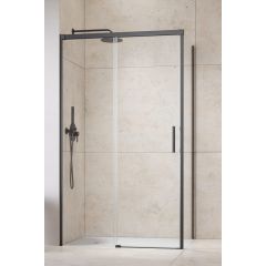Radaway Idea 6 Brushed GunMetal KDJ 3870429201L drzwi prysznicowe 120 cm rozsuwane gunmetal szczotkowany/szkło przezroczyste