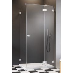 Radaway Essenza Pro White KDJ 100970800401R drzwi prysznicowe 80 cm uchylne do ścianki bocznej