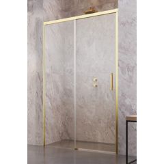 Radaway Idea DWJ Gold 3870160901R drzwi prysznicowe 120 cm rozsuwane do wnęki