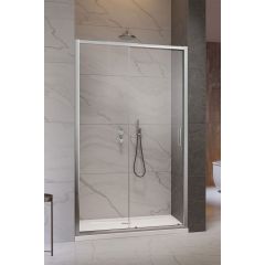 Radaway Premium Pro DWJ 10141200101L drzwi prysznicowe 120 cm rozsuwane chrom połysk/szkło przezroczyste