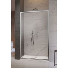 Radaway Premium Pro DWJ 10141200101R drzwi prysznicowe 120 cm rozsuwane chrom połysk/szkło przezroczyste