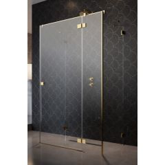 Radaway Essenza Pro Gold KDJ+S 100973100901R drzwi prysznicowe 100 cm uchylne do ścianki bocznej