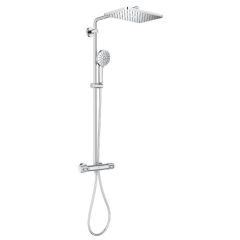 Grohe Vitalio Joy 1142690000 zestaw prysznicowy ścienny termostatyczny z deszczownicą chrom