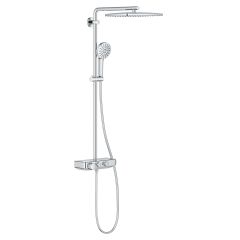 Grohe Vitalio Joy 1360480000 zestaw prysznicowy ścienny termostatyczny z deszczownicą chrom