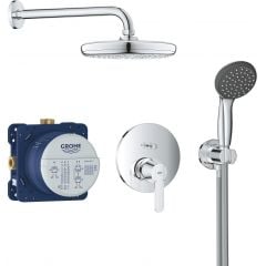 Grohe Vitalio Start Shower System 25220001 zestaw prysznicowy podtynkowy z deszczownicą starlight chrome