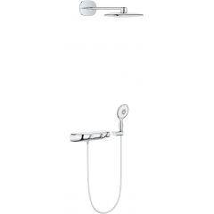 Grohe Rainshower 26446000 zestaw prysznicowy podtynkowy termostatyczny z deszczownicą chrom