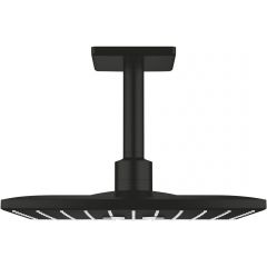 Grohe Rainshower SmartActive 130 264812430 deszczownica z ramieniem 31x31 cm kwadratowa czarna