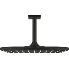 Grohe Rainshower Mono 265662430 deszczownica z ramieniem 31x31 cm kwadratowa czarna