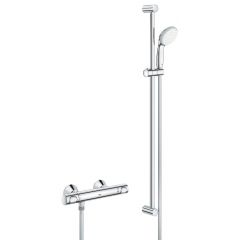 Grohe Precision 34842000 zestaw prysznicowy ścienny termostatyczny starlight chrome