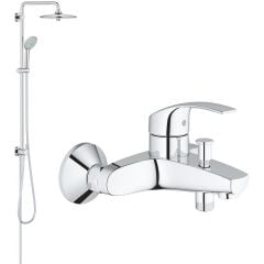 Zestaw Grohe Eurosmart 33300002 + Grohe Euphoria 27421002