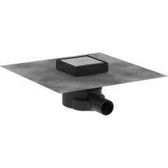 Hansgrohe RainDrain Point 56247800 odpływ prysznicowy 10 cm stal