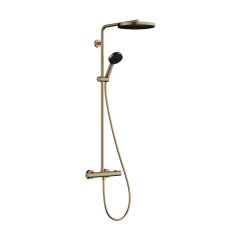 Hansgrohe Pulsify S 24236140 zestaw prysznicowy ścienny termostatyczny z deszczownicą