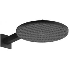 Hansgrohe Raindance Alive S 24540670 deszczownica z ramieniem 30x30 cm okrągła czarna