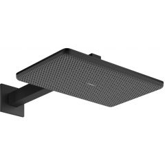 Hansgrohe Raindance Alive Q 24550670 deszczownica z ramieniem 34.3x21.4 cm prostokątna czarna