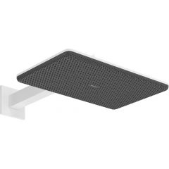 Hansgrohe Raindance Alive Q 24550700 deszczownica z ramieniem 34.3x21.4 cm prostokątna biała